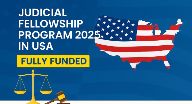 🎓 Judicial Fellowship Program 2025 in USA | Fully Funded Opportunity for Judges & Magistrates
