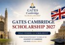 Cambridge scholarship opportunity poster