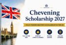 Chevening Scholarship 2027.