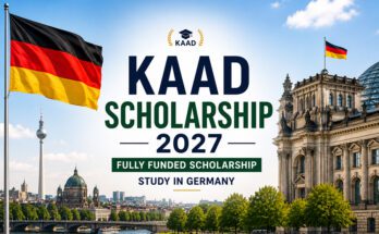German scholarship 2027 banner