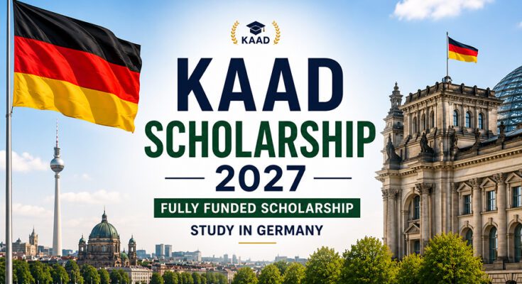 German scholarship 2027 banner