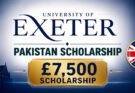 University of Exeter Pakistan Scholarship 2027 | £7,500 Award