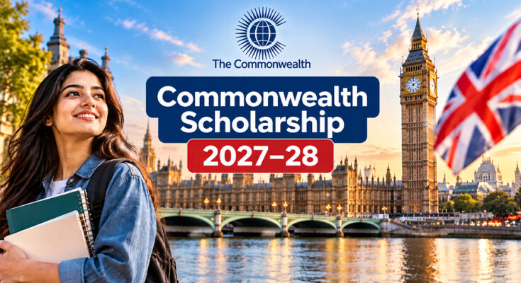 Commonwealth Scholarship 2027–28 for Pakistani Students