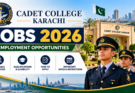 Cadet College Karachi jobs 2026