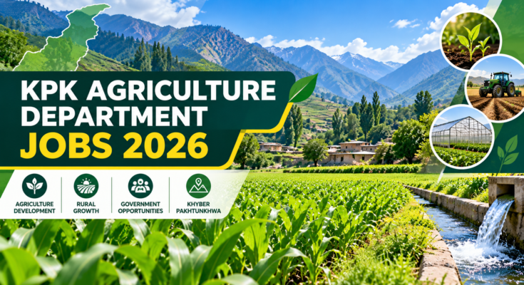 KPK Agriculture Department Jobs 2026