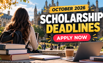 October Scholarship Deadlines