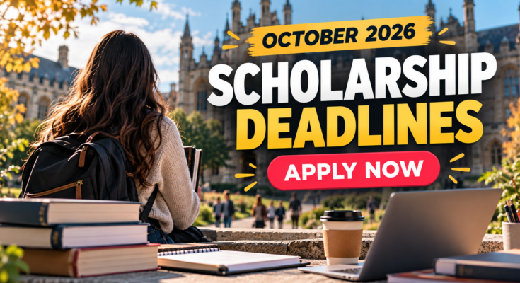 October Scholarship Deadlines