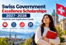 Swiss Government Excellence Scholarships 2027–2028