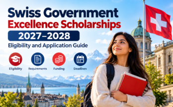 Swiss Government Excellence Scholarships 2027–2028