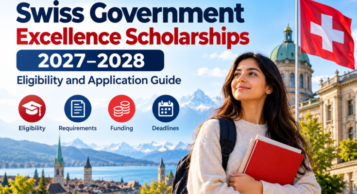 Swiss Government Excellence Scholarships 2027–2028