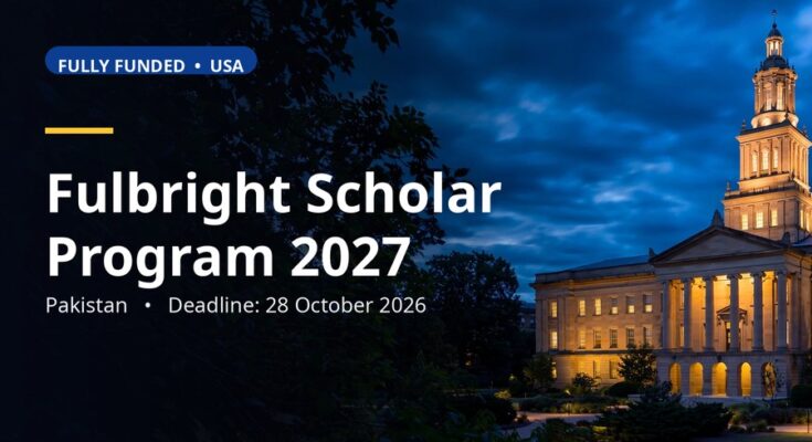 Fulbright Scholar Program 2027 Pakistan